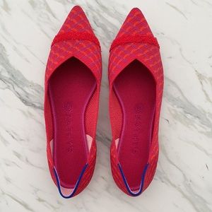 Rothy’s Limited Edition Pomegranate Grid Points